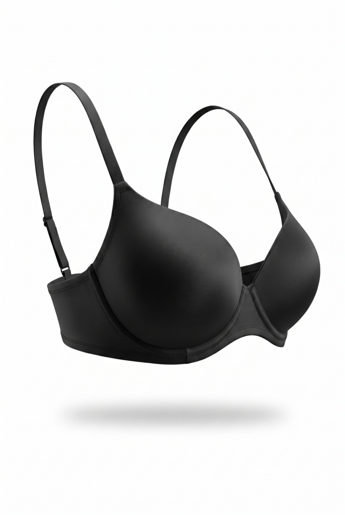 Natural Form Bra | Siyah Dolgusuz Toparlayıcı Günlük Sütyen