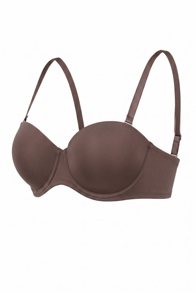 Perfect Lift Strapless Bra | Bronz Kahve Tak-Çıkar Askılı Push Up Sütyen