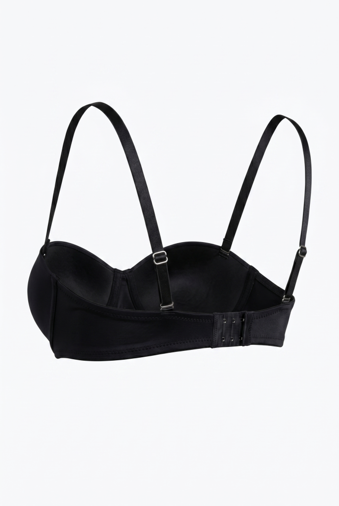 Perfect Lift Strapless Bra | Siyah Tak-Çıkar Askılı Push Up Sütyen