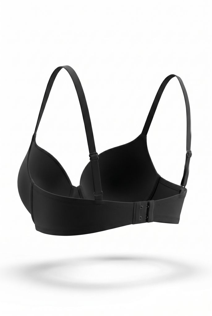 Natural Form Bra | Siyah Dolgusuz Toparlayıcı Günlük Sütyen