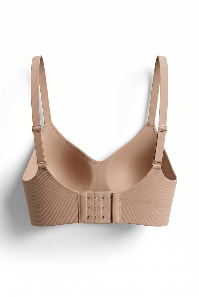 Second Skin Bra | Bronz Kahve Lazer Kesim Dikişsiz İz Yapmayan Sütyen