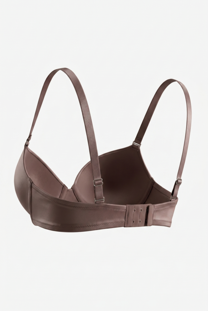 Soft Push Up Bra | Bronz Kahve Yarı Dolgulu, Tak-Çıkar Askılı Sütyen